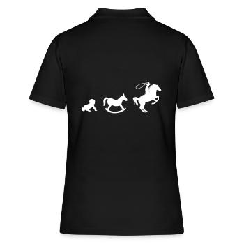 Way to Westernreiten - Polo Femme - noir - Dos - Ailine (174cm)