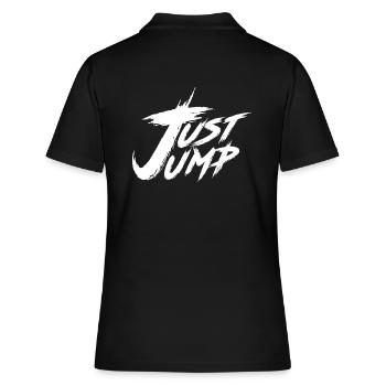 Just Jump Skydiver Just jump - Polo Femme - noir - Dos - Ailine (174cm)