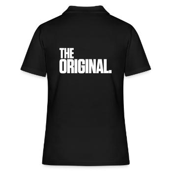 The Original - Frauen Polo Shirt - Schwarz - Hinten - Ailine (174cm)