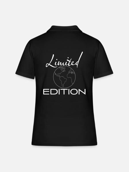 Planet Earth Limited Edition - Polo Femme - noir