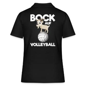 Sentez-vous comme du volleyball - Joueur de volleyball drôle - Polo Femme - noir - Dos - Ailine (174cm)