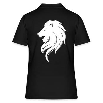Lion - symbole - Polo Femme - noir - Dos - Ailine (174cm)