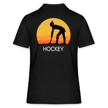 Hockey Hockey-fille Hockey sur gazon Hockey - Polo Femme - noir - Dos - Ailine (174cm)