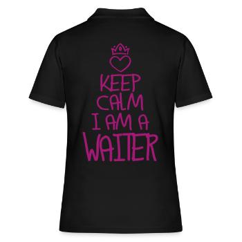 Best Kellner ever Kellner Geschenk - Frauen Polo Shirt - Schwarz - Hinten - Ailine (174cm)