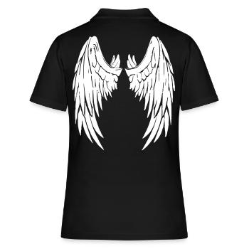 Ange diable aile ange diable ailes 2reborn - Polo Femme - noir - Dos - Ailine (174cm)