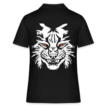 Tête de Lynx Tête de Lynx - Polo Femme - noir - Dos - Ailine (174cm)