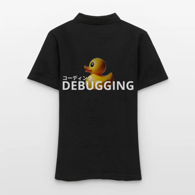 LUZILLION CODER COUTURE, DÉBOGAGE DE RUBBER DUCK Polo Femme