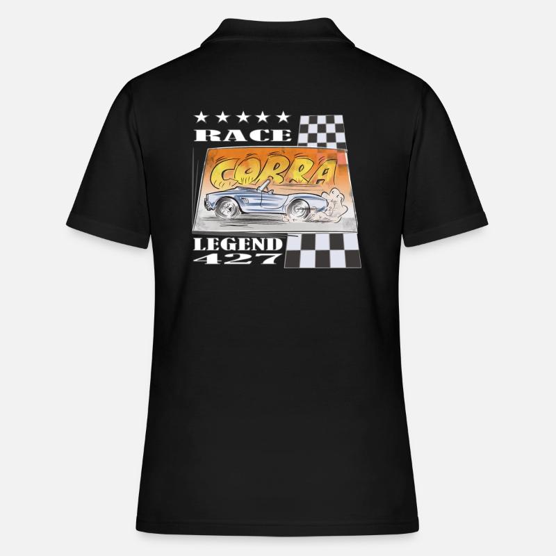 AC Cobra Comic Legend Cadeau - Polo Femme - noir
