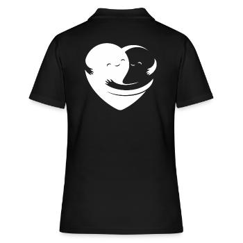 amour - amour - Polo Femme - noir - Dos - Ailine (174cm)