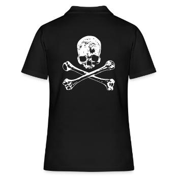 Skull and Bones - Women's Polo Shirt - black - Back - Ailine (174cm)