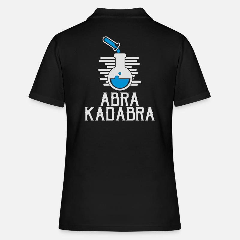 Science Abra Kadabra - Science - Women's Polo Shirt - black