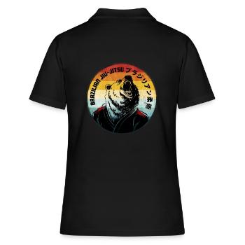 Jiu Jitsu brésilien - Polo Femme - noir - Dos - Ailine (174cm)