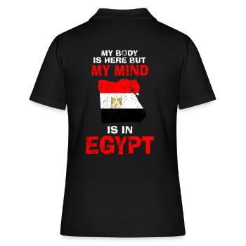 Egypte - Polo Femme - noir - Dos - Ailine (174cm)