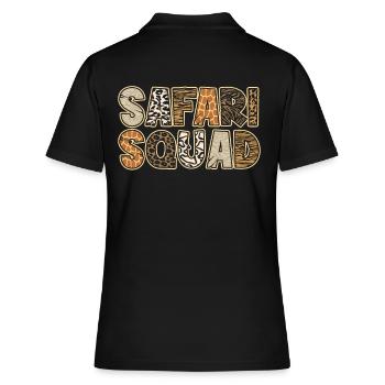 Safari Squad - Polo Femme - noir - Dos - Ailine (174cm)