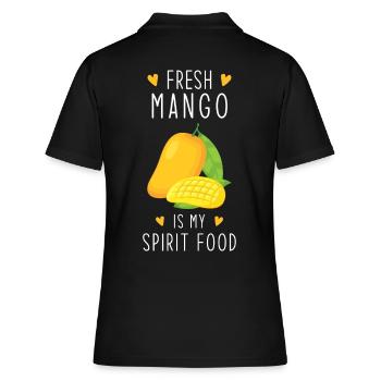 Mango Spirit Food - Polo Femme - noir - Dos - Ailine (174cm)
