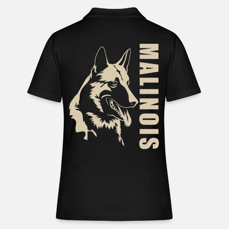 Malinois - Polo Femme - noir