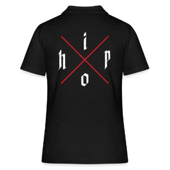 Hip Hop - Polo Femme - noir - Dos - Ailine (174cm)