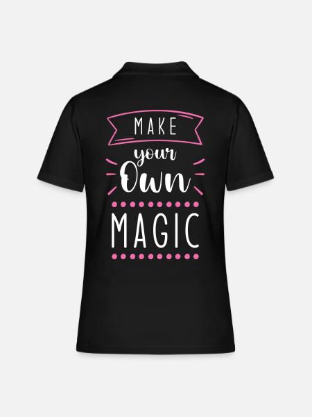 Sort magique magique - Polo Femme - noir