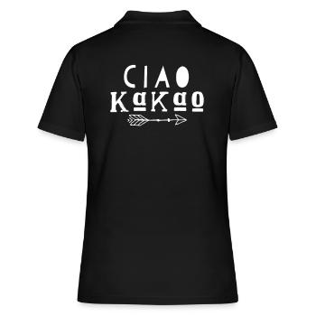 Ciao Cacao - Polo Femme - noir - Dos - Ailine (174cm)