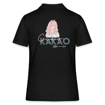 Ciao Cacao - Polo Femme - noir - Dos - Ailine (174cm)