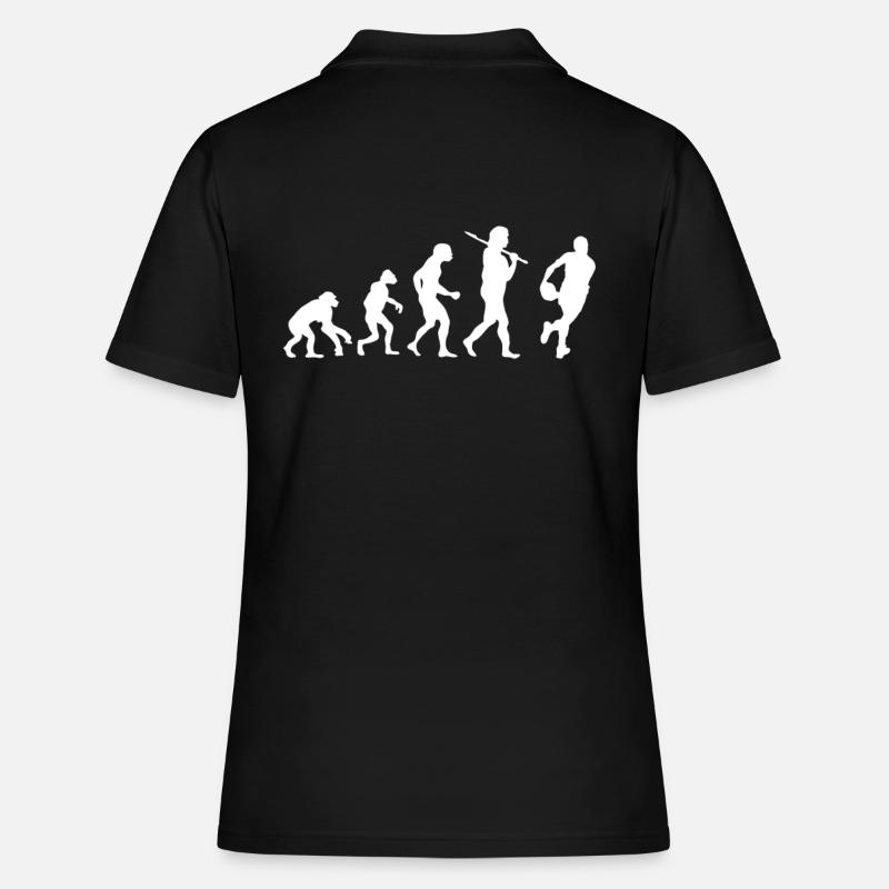 Evolution Rugby - Polo Femme - noir