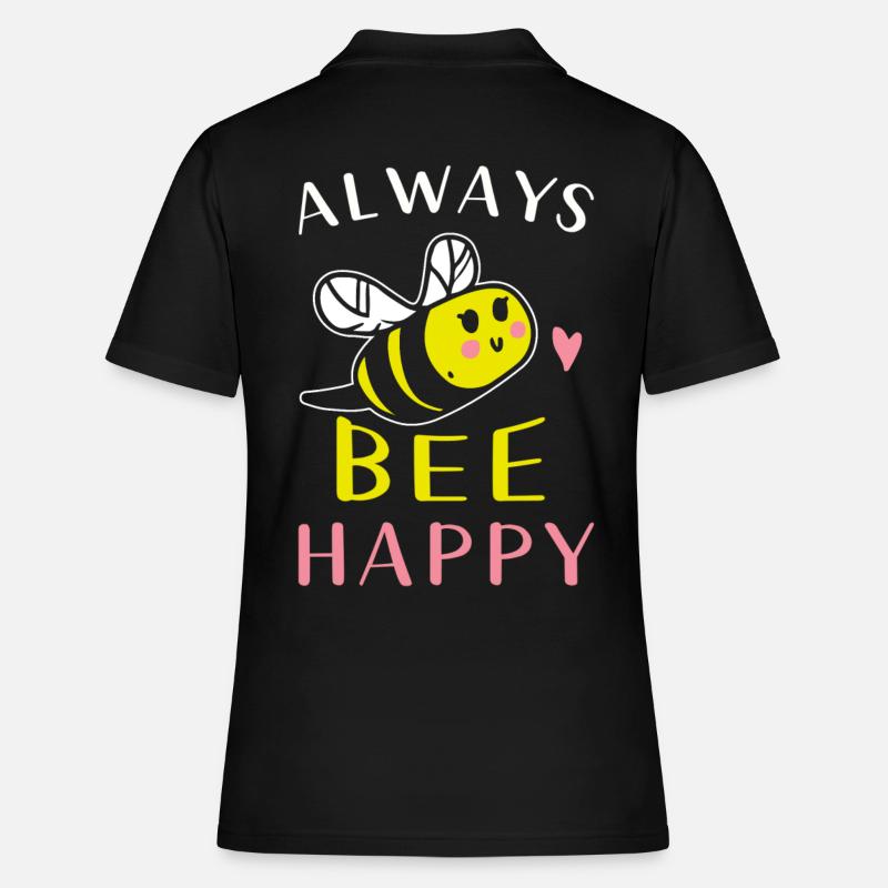 bee - Women's Polo Shirt - black