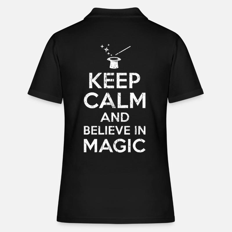Gift for magicians - Women's Polo Shirt - black