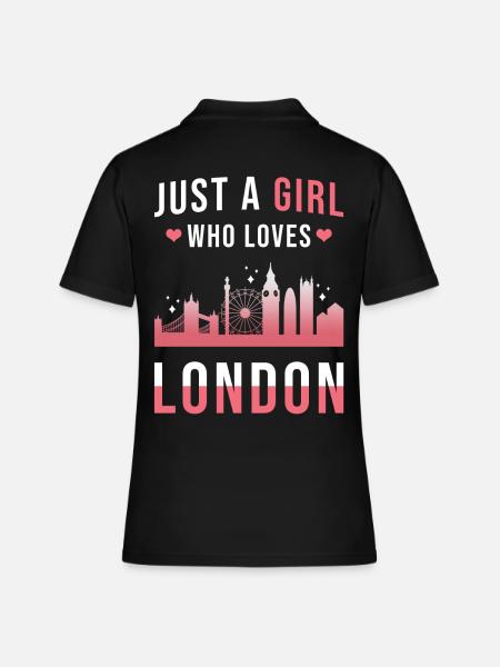 Londres - Polo Femme - noir