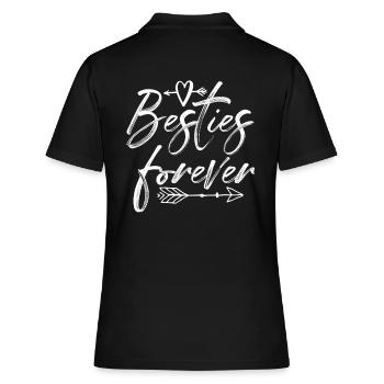 Besties pour toujours - Polo Femme - noir - Dos - Ailine (174cm)