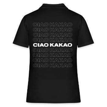 Cacao Ciao - Polo Femme - noir - Dos - Ailine (174cm)