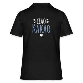 Cacao Ciao - Polo Femme - noir - Dos - Ailine (174cm)
