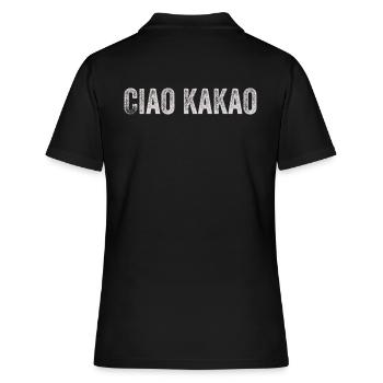 Cacao Ciao - Polo Femme - noir - Dos - Ailine (174cm)