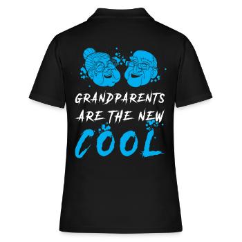 Les grands-parents aînés disent - Polo Femme - noir - Dos - Ailine (174cm)