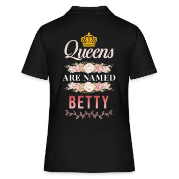 Betty Disant - Polo Femme - noir - Dos - Ailine (174cm)