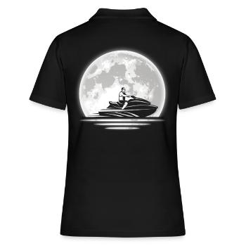 Jet ski - Polo Femme - noir - Dos - Ailine (174cm)