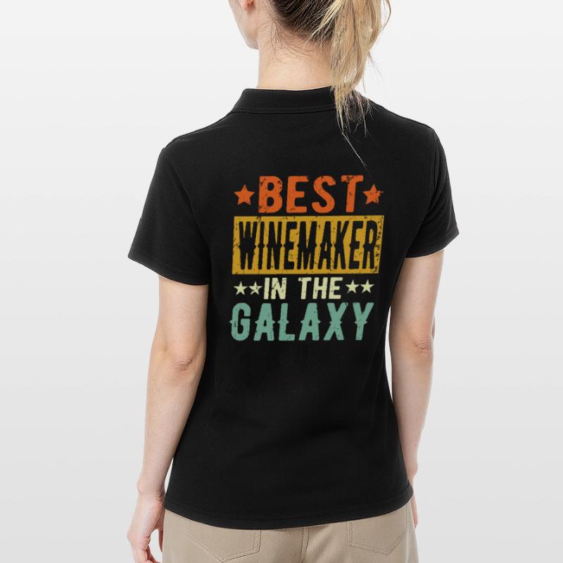 Best Winemaker ever Winemaker Gift Women's Polo Shirt