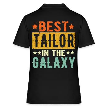 Best Schneider ever Schneider Geschenk - Frauen Polo Shirt - Schwarz - Hinten - Ailine (174cm)