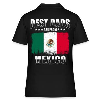 Père mexicain - Polo Femme - noir - Dos - Ailine (174cm)