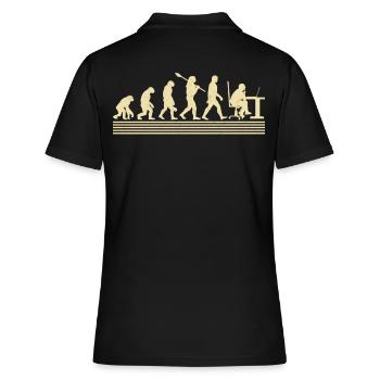Development of web developers - Women's Polo Shirt - black - Back - Ailine (174cm)