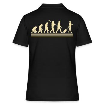 Évolution des hôtesses de l’air - Polo Femme - noir - Dos - Ailine (174cm)