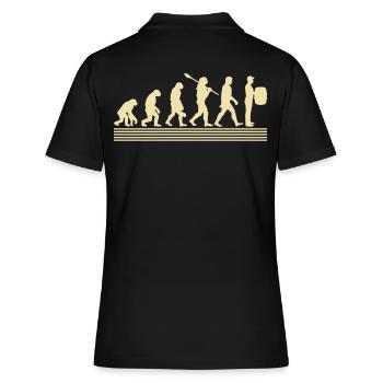 Évolution des vignerons - Polo Femme - noir - Dos - Ailine (174cm)
