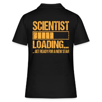 Scientifiques chargeant la formation des scientifiques - Polo Femme - noir - Dos - Ailine (174cm)