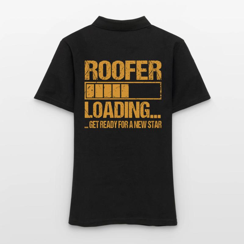 Dachdecker loading Dachdecker Ausbildung Frauen Polo Shirt
