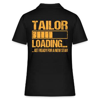Schneider loading Schneider Ausbildung - Frauen Polo Shirt - Schwarz - Hinten - Ailine (174cm)