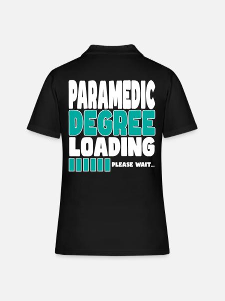 Paramedic invites training - Women's Polo Shirt - black