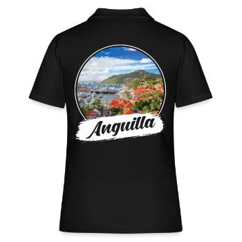Souvenir d’Anguilla - Polo Femme - noir - Dos - Ailine (174cm)