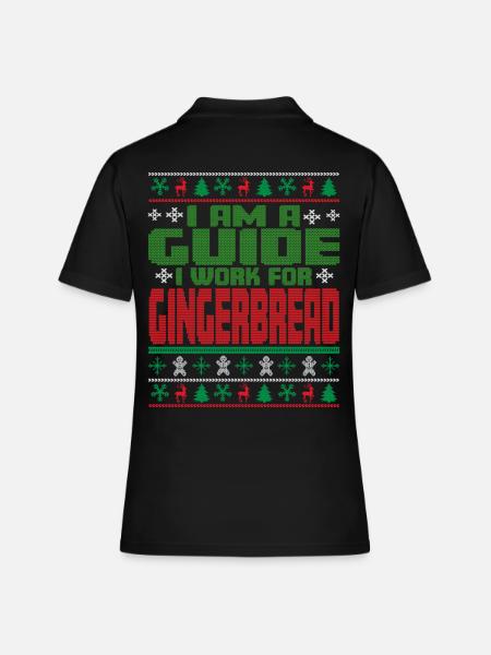 Citation de Noël de guide touristique - Polo Femme - noir