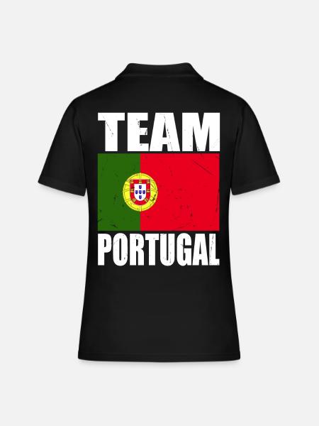 Équipe du Portugal de football - Polo Femme - noir