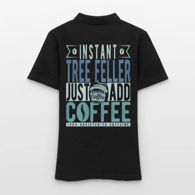 Baum Faller café dicton Polo Femme