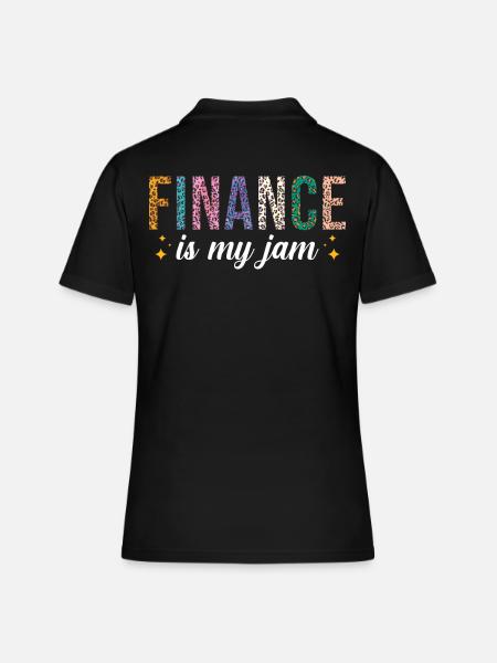 La finance est ma passion - Polo Femme - noir